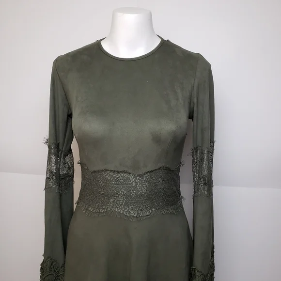 Romeo & juliet couture dress olive - Picture 5 of 11